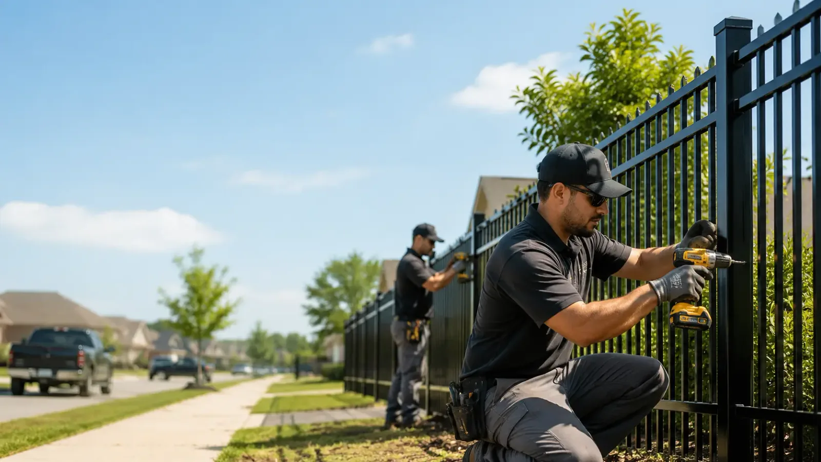 Metal Fence Installation in Jasper, MI